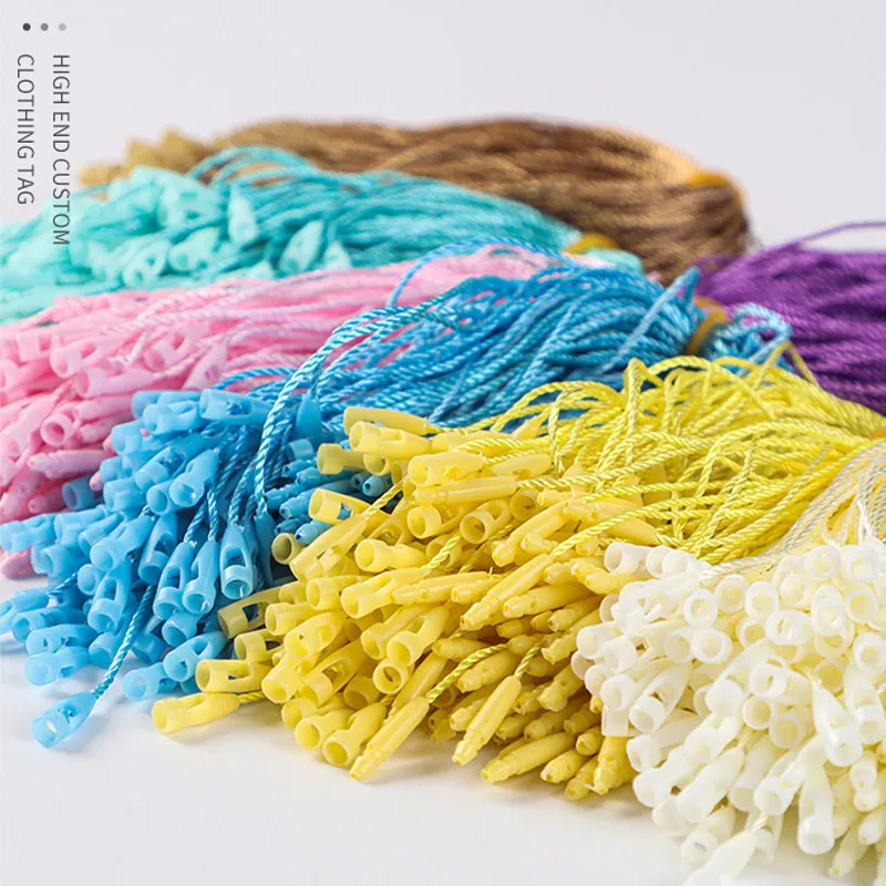 500Pcs Tag Cords Tags Ropes Hang Label Tags Rope String For Garment Bag Hats Wigs Label Cards Diy Clothing Accessories