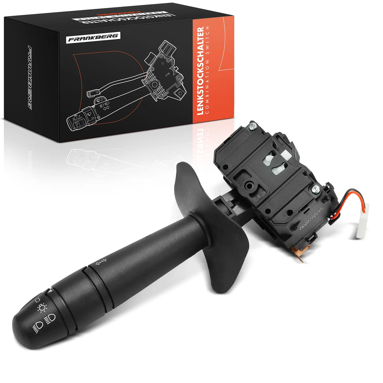 Frankberg 1x Commutateur combiné de colonne de direction pour Dacia Duster HS Logan LS Sandero Renault Clio 2 BB 6001551610 251783 2556000QAB