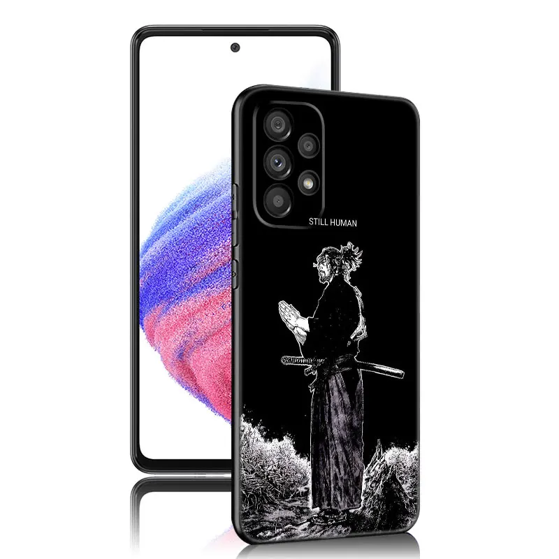 Vagabond Manga Phone Case For Samsung A13 A22 A24 A32 4G A14 A23 A25 A34 A52S A53 A54 A73 5G A11 A12 A15 A31 A33 A50 A51 A70 A72