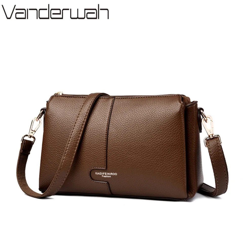 

Genuine Brand Luxury Handbags Women Bags Designer Top Quality Soft Leather Shoulder Bags for Women Female Crossbody Bag Handbags