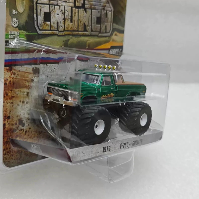 

Greenlight 1:64 Scale F-250 Green Machine Alloy Simulation Car Model Static Collection Souvenir Gift