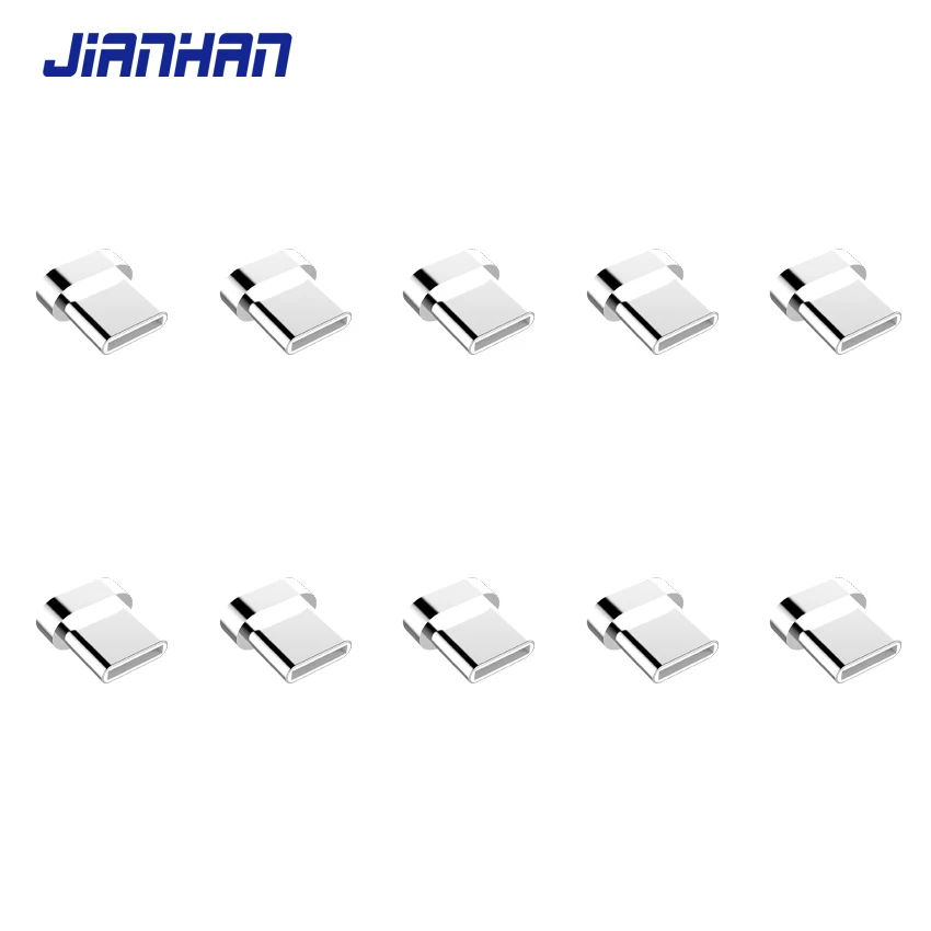 JianHan Magnetic USB C Connector Tips Plug 10 Pcs