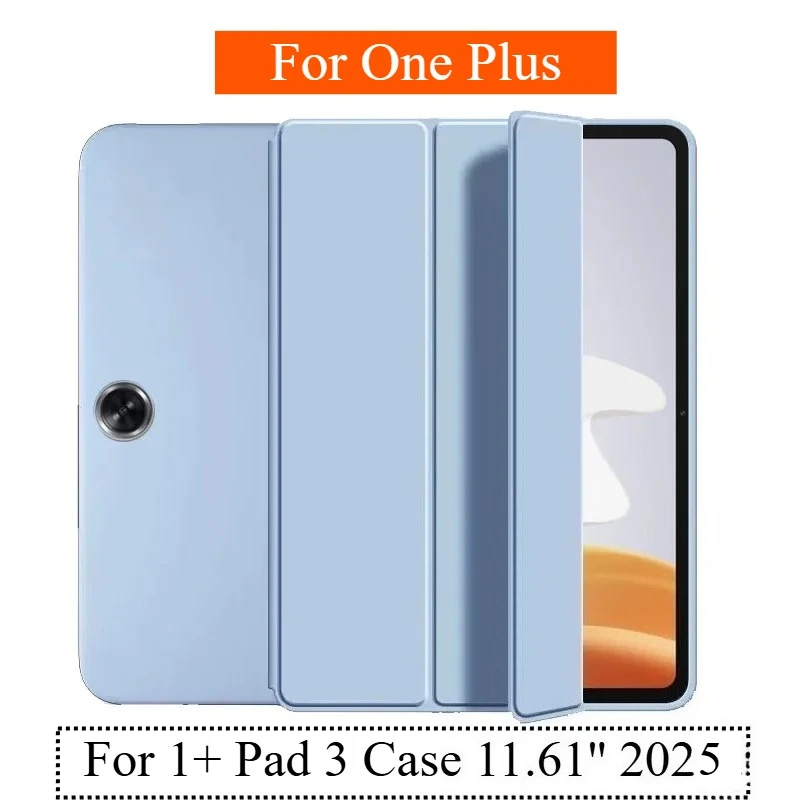 2025 for New OnePlus Pad 3 11.61 2 Pro Go Fold Stand Soft Silicone Back Cover for Oppo Pad 3 Neo Air2 Case 11.4 Inch Tablet Case