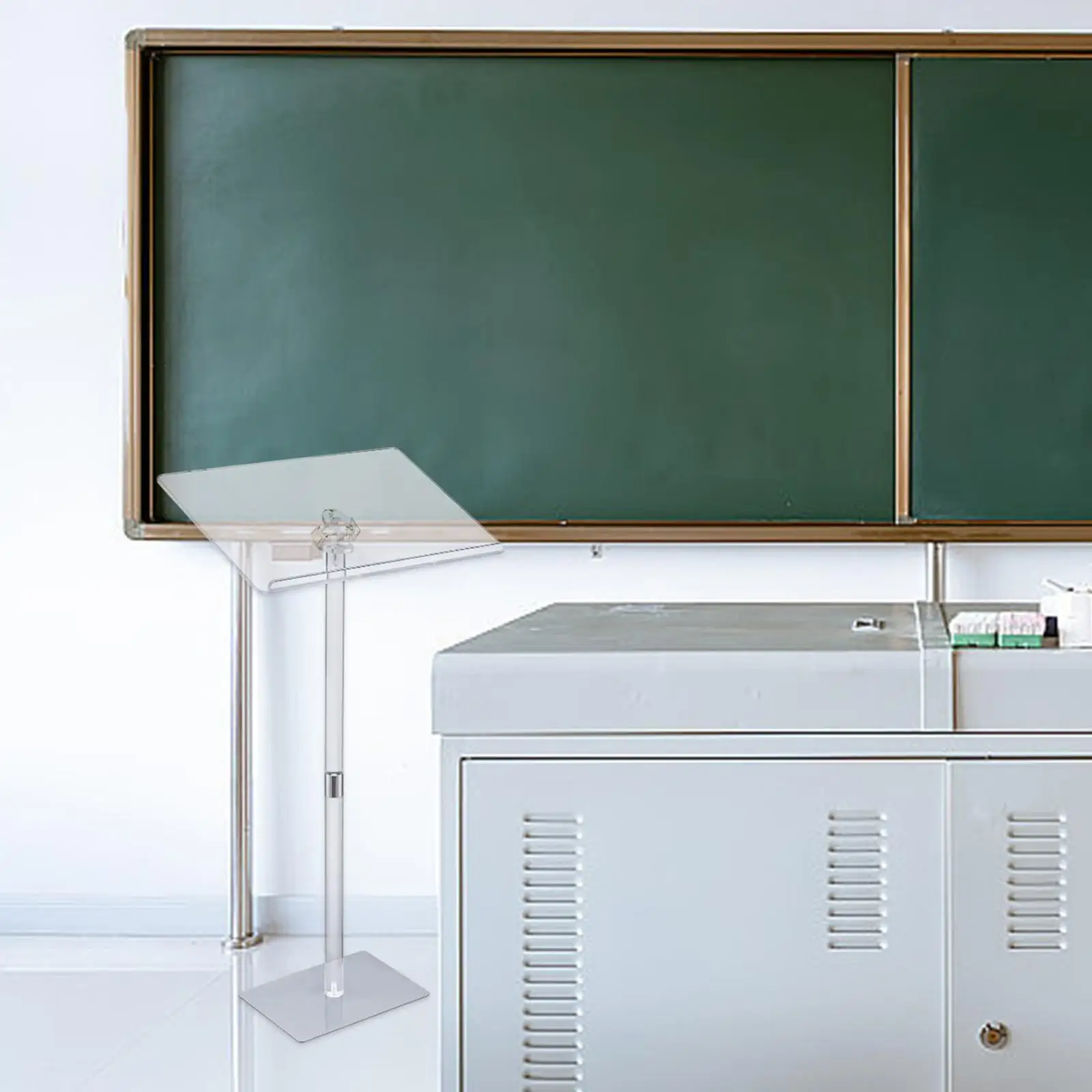 

Акриловая подставка для подиумов, противоскользящая основа, современная кафедра для школьного офиса, свадьбы