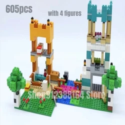 605pcs Crafting Box 4.0 Building Blocks Fit 21249 Bricks Toys For Children