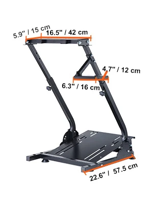 Radständer | Sihao Lenkradständer Gaming Logitech G27 G29 PS4 G920 T300R Rennsimulator Lenkradhalterung Xbox PS PlayStation – Detail 10