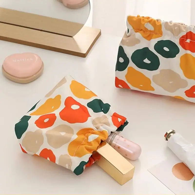PU Mini Lipstick Storage Bag Small Accessories Container Pouch Key Jewelry Organizer Portable Coin Purse For Ladies Women Gift