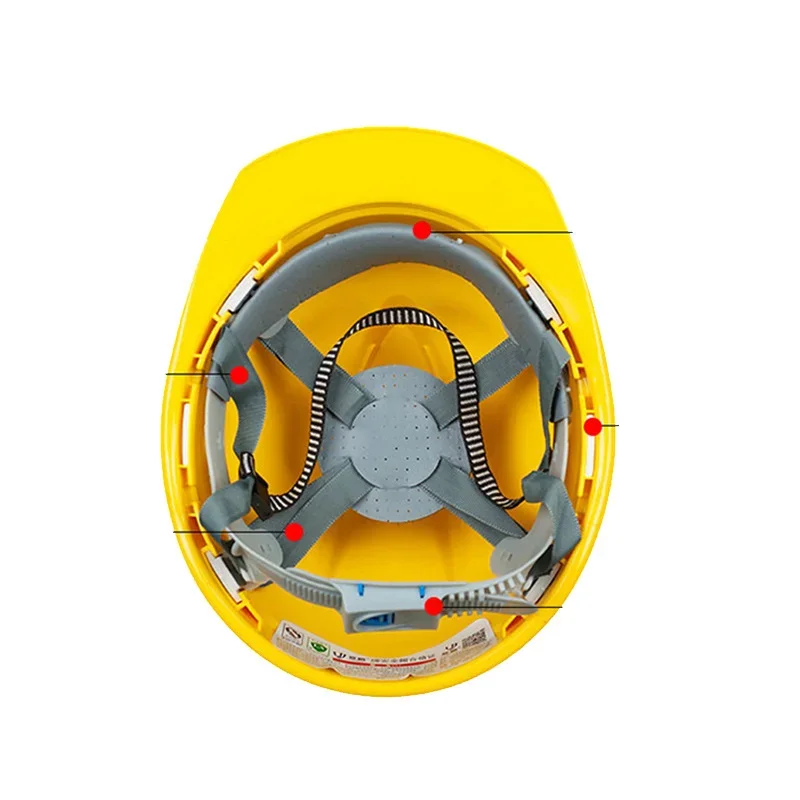 Adjsutable ThickenedOutdoor Working Safety Hard Hat Construction Workplace ABS Material Protective Cap