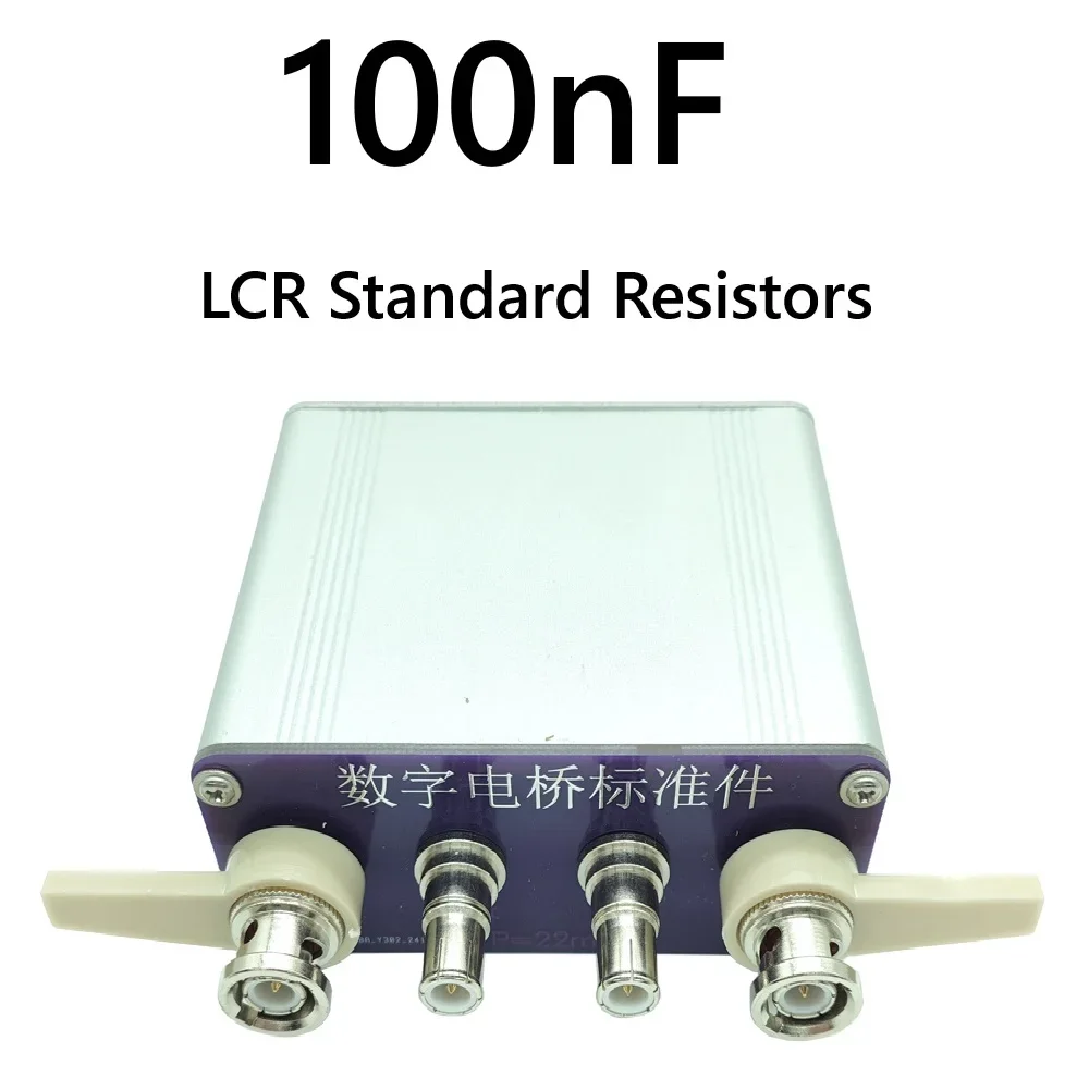 

Calibration For LCR Digital Bridge Low Temperature Calibration Capacitor Calibration Kit Aluminum Shell BNC Interface