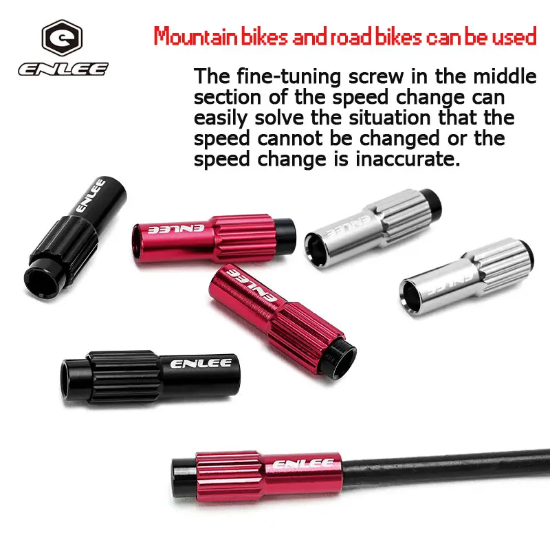 ENLEE Mountain Road Bike Shift Centre Trim Screws 4mm Cable Brake Cable Adjustment Screws