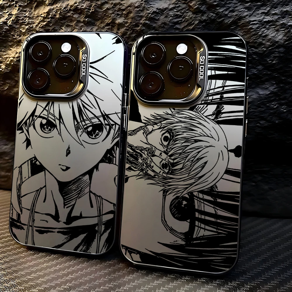 اليابان أنيمي هنتر كاريكاتير جراب هاتف ممن لهم Realme 15 14 13 12 11 10 9i 8 8i C75 C65 C63 C55 C53 C35 C33 C20 21Y15 21 Pro Plus 5G