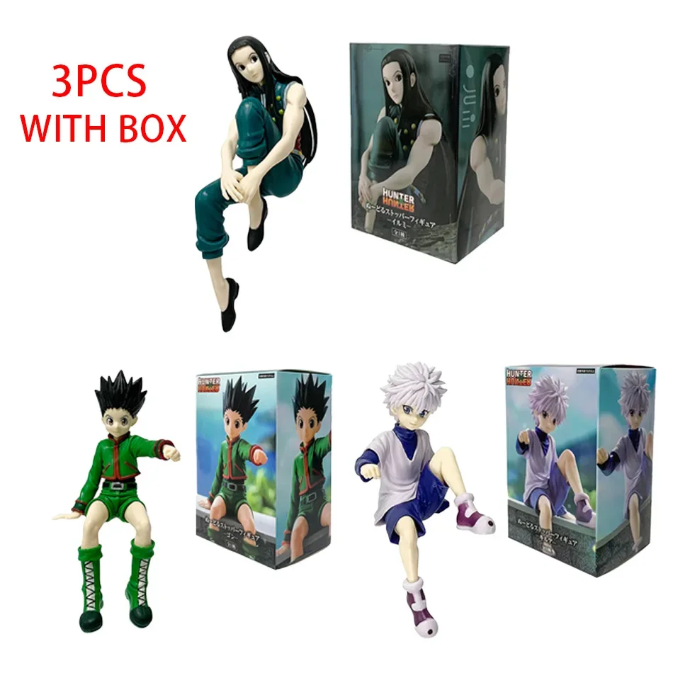 14 cm Hunter×Hunter Anime Figuur Phantom Troupe Hisoka Action Figure Noodle Stopper Kamer Decoratie Noodle Stopper PVC Model Speelgoed