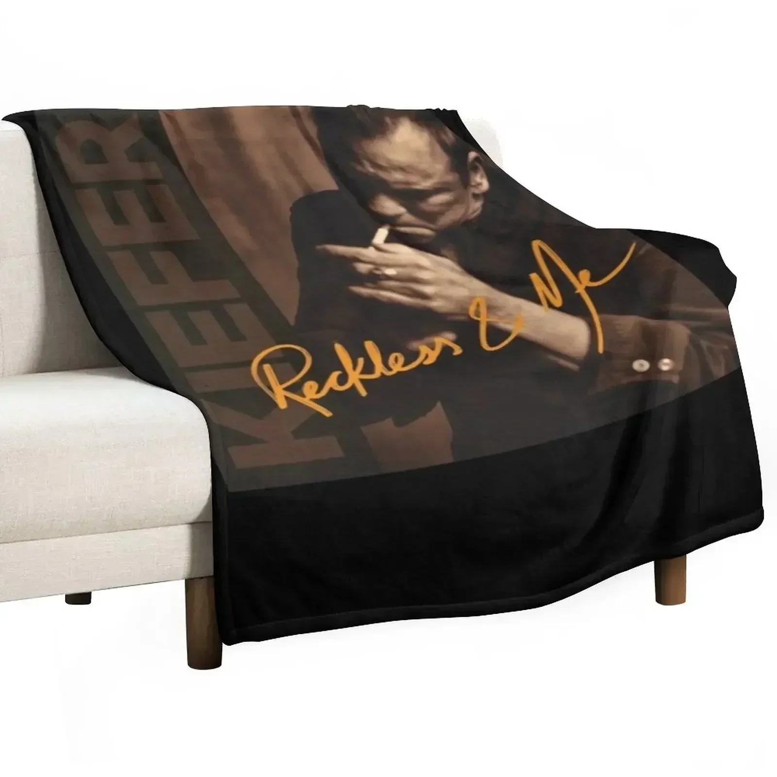 Reckless And Me by Kiefer Sutherland Throw Blanket Blankets Sofas Of Decoration Giant Sofa Travel Cute Blankets