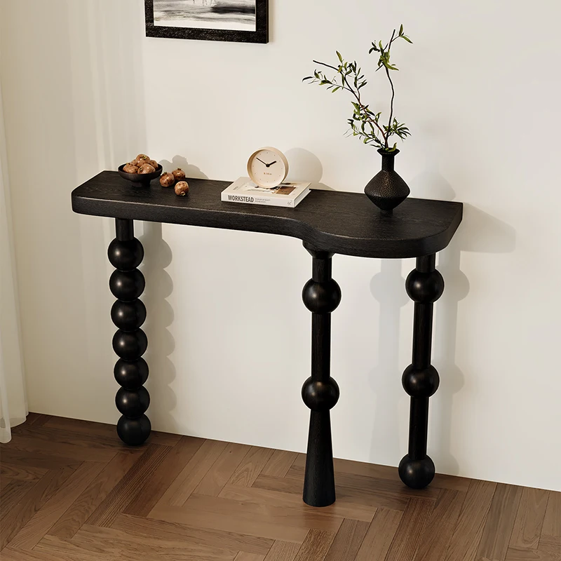 Secure Large Capacity Console Table Wide Contemporary Entryway Table Decorative Functional Tavolo Ingresso Living Room Furniture