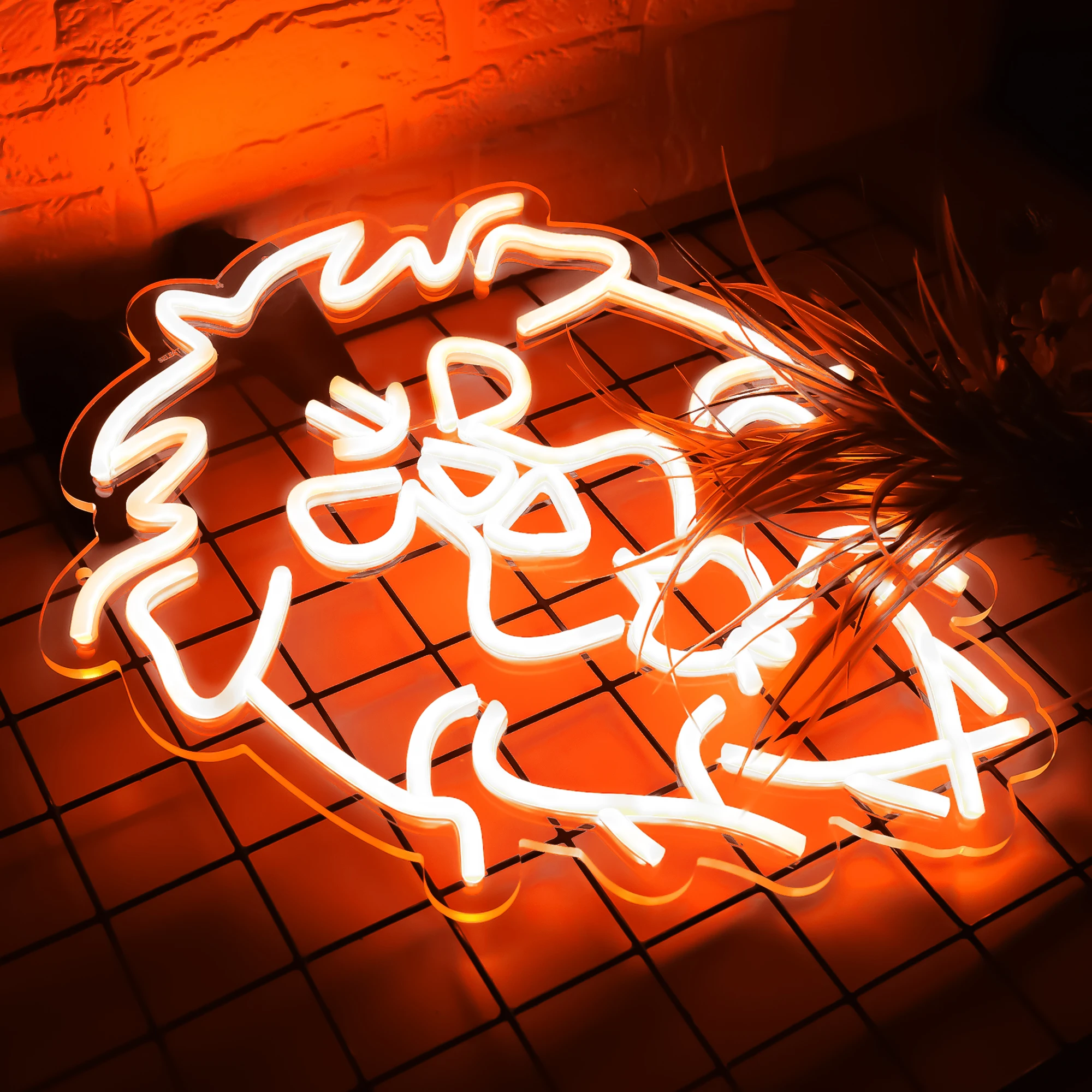 Lion Neon Sign for Wall Decor The Alliance Neon Game Signs for Game Room Man Cave Bar Garage Unique present for Christmas