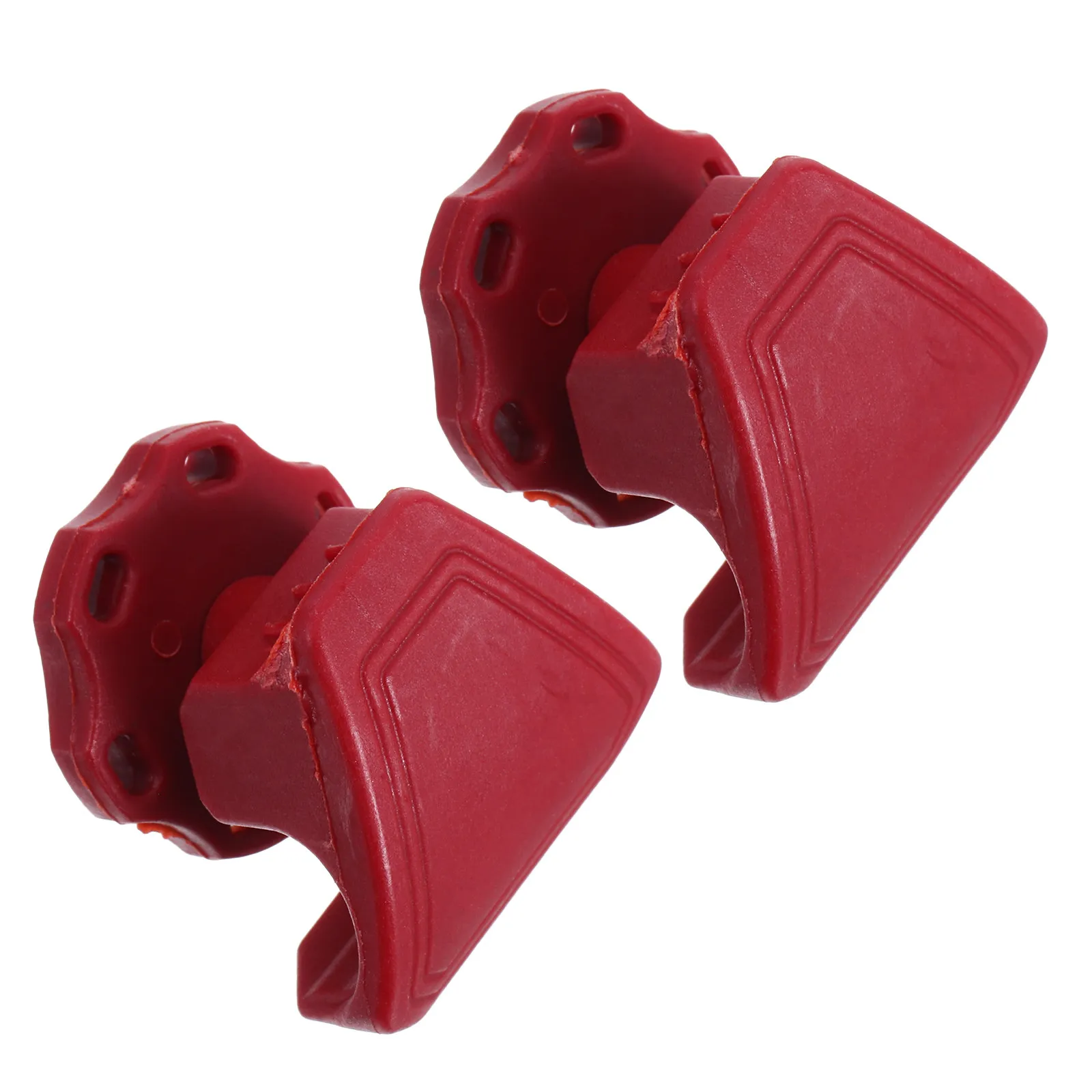 

2Sets Football Visor Fasteners Secure Fit Nylon Clips Quick Installation Football Screws Accessories Universal