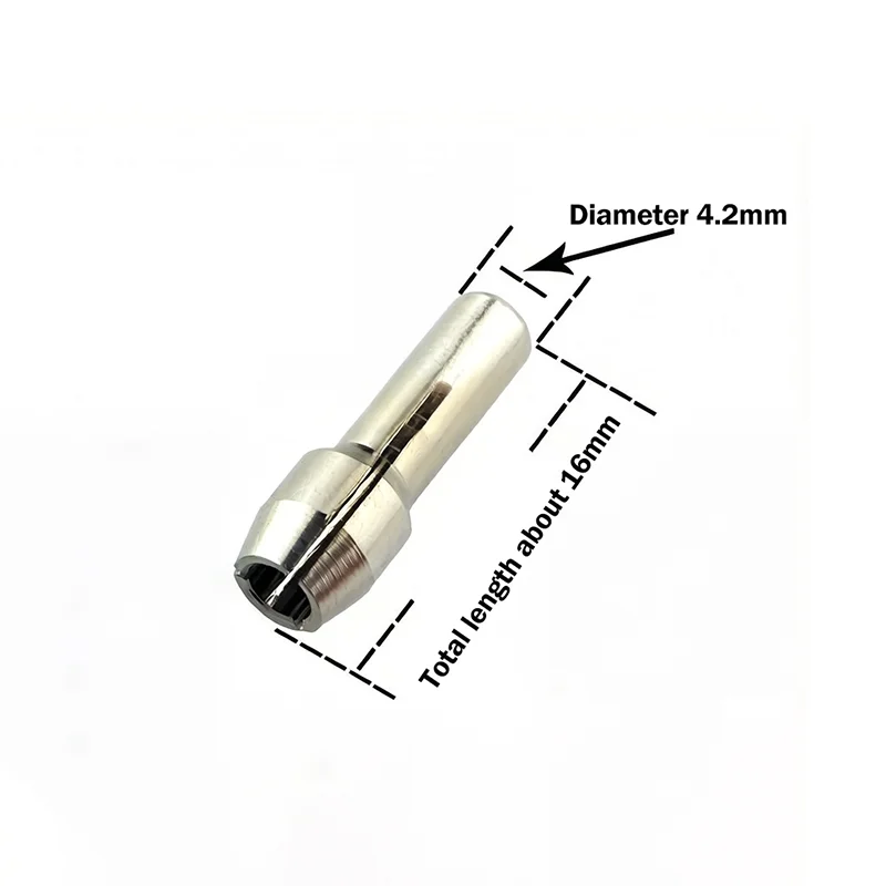 4.2mm Shank Mini Drill Chucks Drill 1.0/1.5/2.0/2/2.35/3/3.2mm Chuck Adapter Micro Collet Chuck for Dremel Rotary Tool