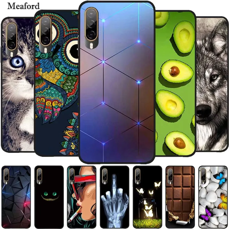 For HTC Desire 22 Pro Case Animal Soft Silicone TPU Phone Cover Case for HTC Desire 22 Pro Coque Protector Wolf Shockproof Capa