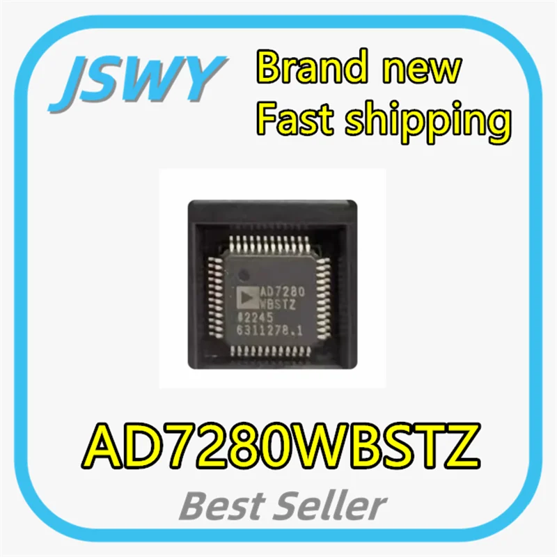 (2/20 pieces) AD7280WBSTZ AD7280 QFP48 New Energy Battery Testing Power Management Chip - Brand New Electronics - Fast Shipping