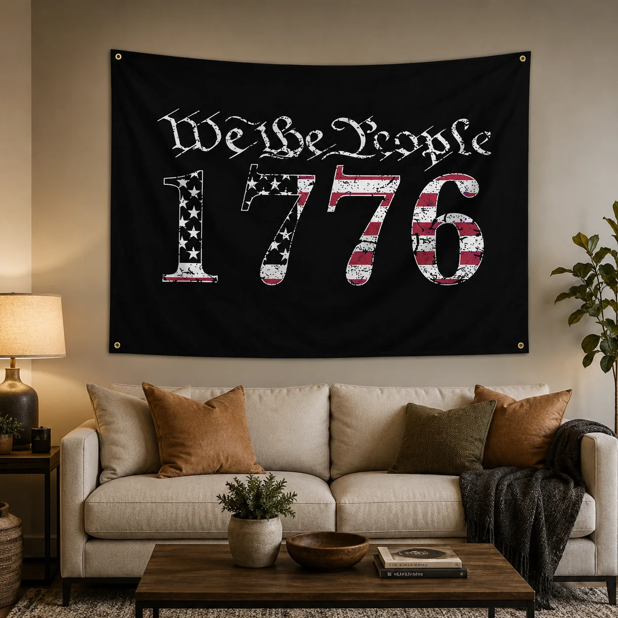 Discipline 3X5ft 100D Polyester Motivational Flag With 2 Brass Grommets For Room Wall Decor