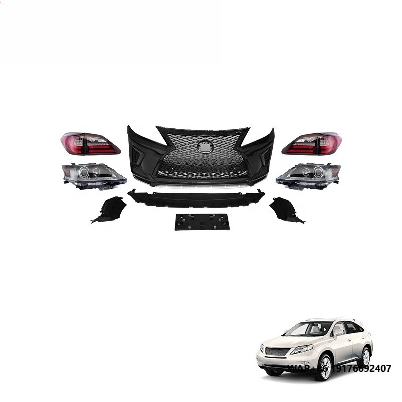 New Arrived Body Kit for RX270 RX330 RX350 RX450h Facelift Conversion Kit Upgurade Kit Head Lights Tail Lights