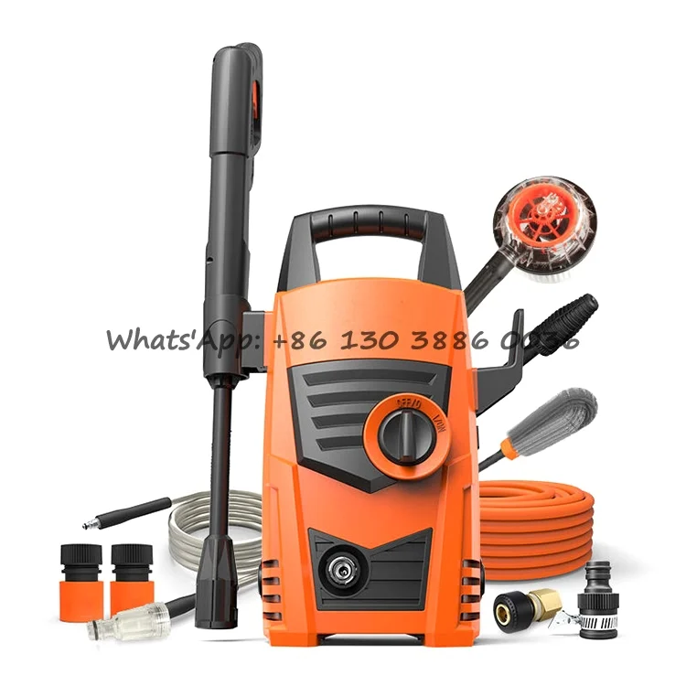 Good Quality 2100W Washer Pump 150Bar High Pressure Cleaner Automatic Electric Portable Mobile Car Washer hine Price