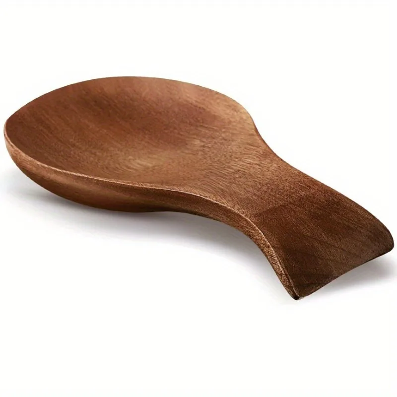 1pc Elegant Wooden Spoon and Chopstick Holder, Kitchen Organizer for Soup Spoons, Forks & Utensils