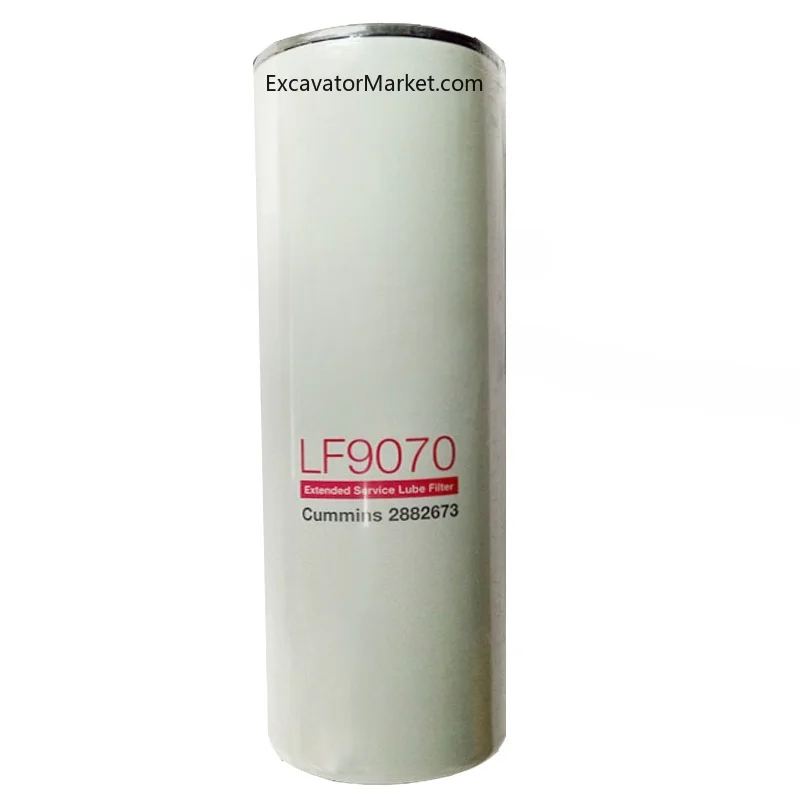 

For Cummins Fleetguard LF9070 2882673 LF9000 Oil filter Lube filter excavator accessories For excavator