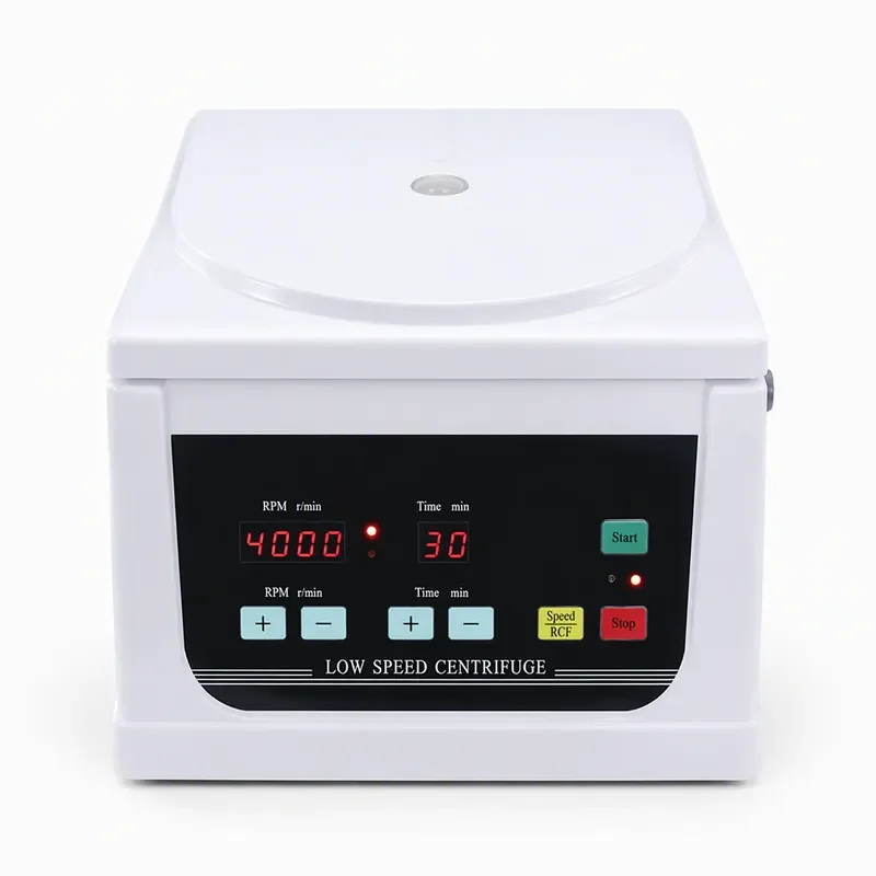 TD4C Benchtop Low Speed Centrifuge 4000rpm 2150xg Lab Electric Machine for Blood/Tube/Vacuum