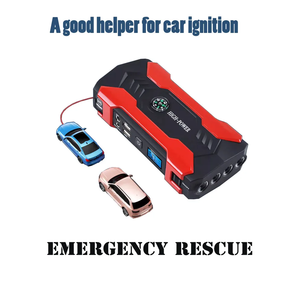 

WTS 20000mah Car emergency starting power supply 12V, large capacity backup battery, power bank, car mounted emergency ignition