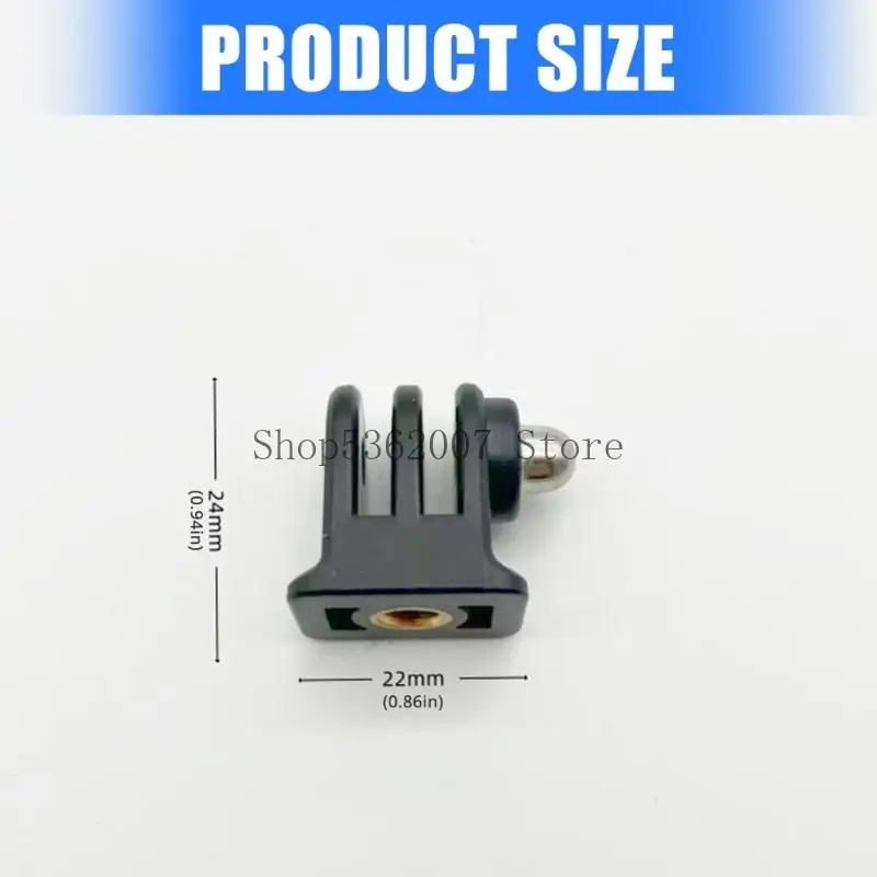 Спортивная камера Холодная обувь Адаптер регулируется с универсальным отверстием 1/4 -дюймового винта 40JB