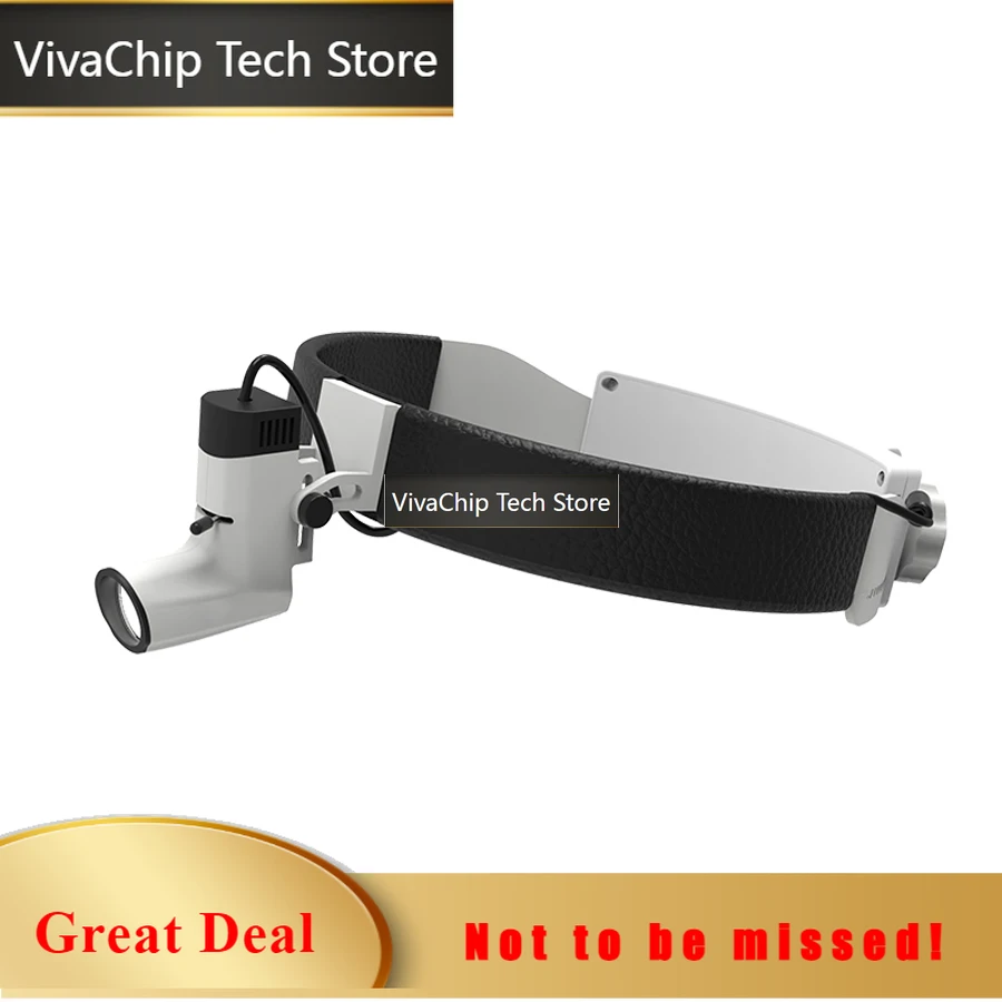 VivaCT5W LED High Quality Wireless Dentist Dental Headlight Hospital Veterinary Clinic Plastic General Surgery Use Surgical Head
