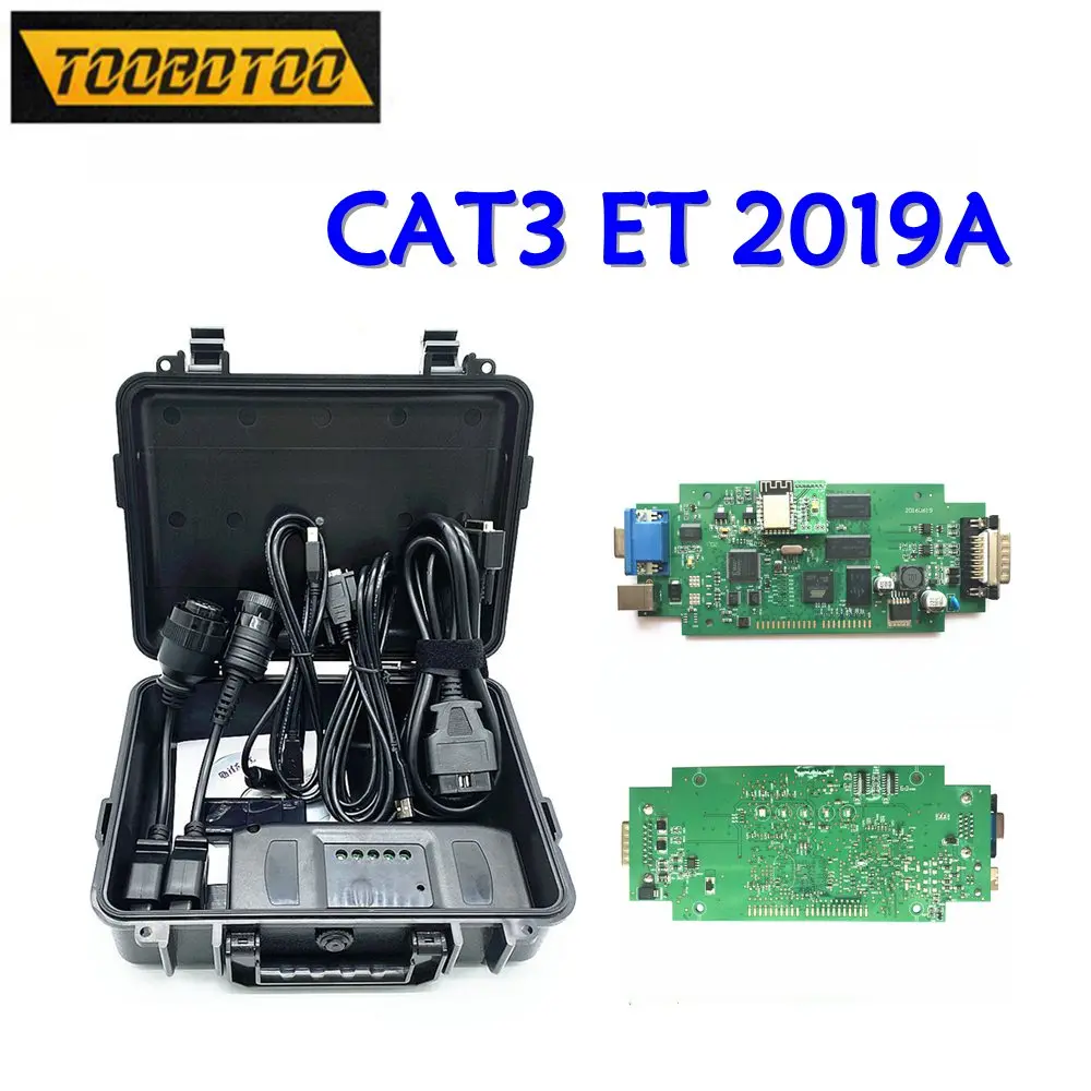 

2023A Real cat ET3 Adapter ET 3 ET4 USB Version for cat3 Truck Diagnostic Tool With cat et 2019A 2019C KEYGEN plus 14pin cable