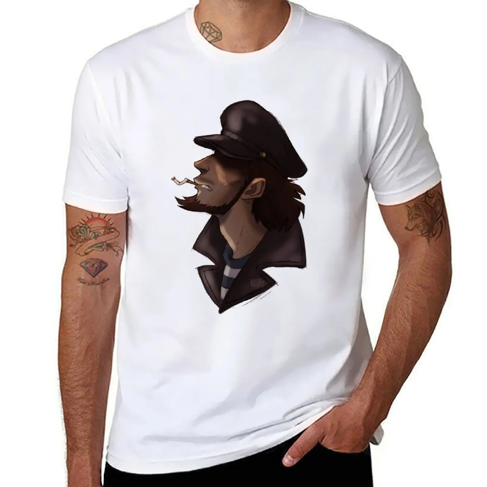

Sailor Jigen T-Shirt t shirt men 100% cotton luxury brand man t shirts high quality luxury brand T-Shirt