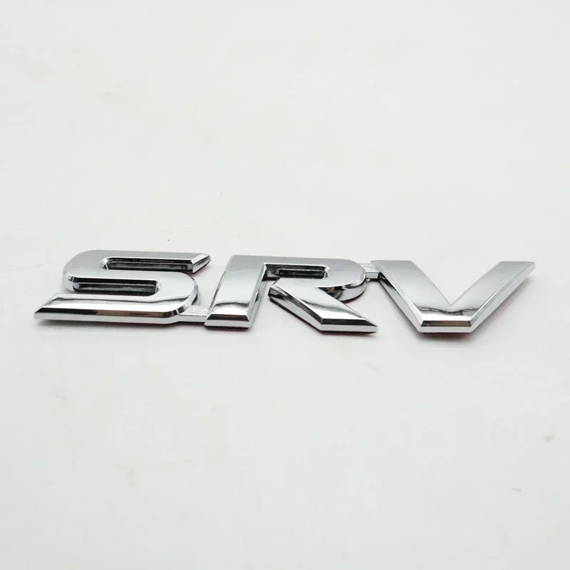 Car Rear Boot Styling Sticker Tailgte 3D Letter Logo Emblem For SRV