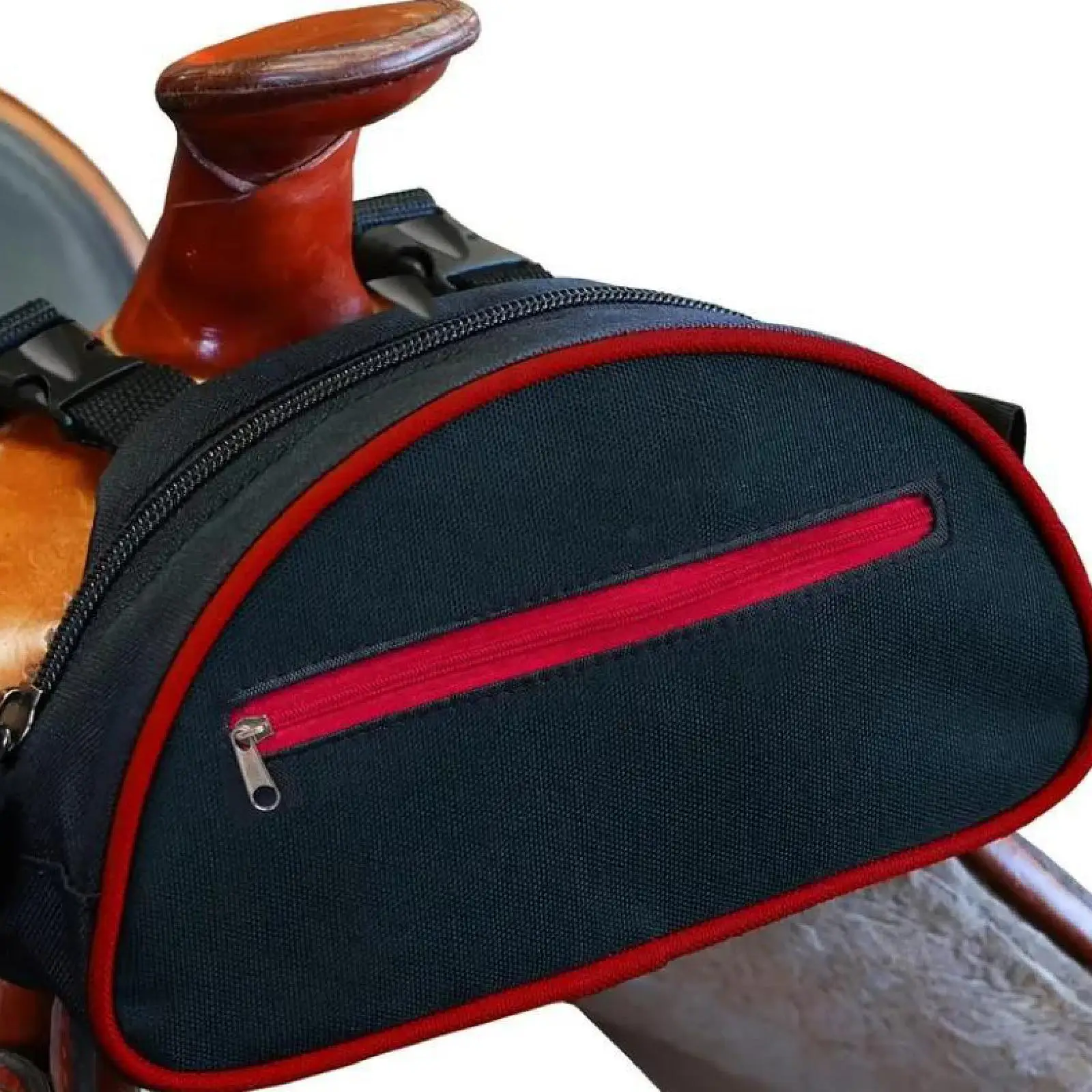 Bolsa para SILLÍN de caballo, equipo ecuestre para acampar, alforja para caballo, bolsa para SILLÍN al aire libre, viaje, ligero, portátil para montar en rastreo