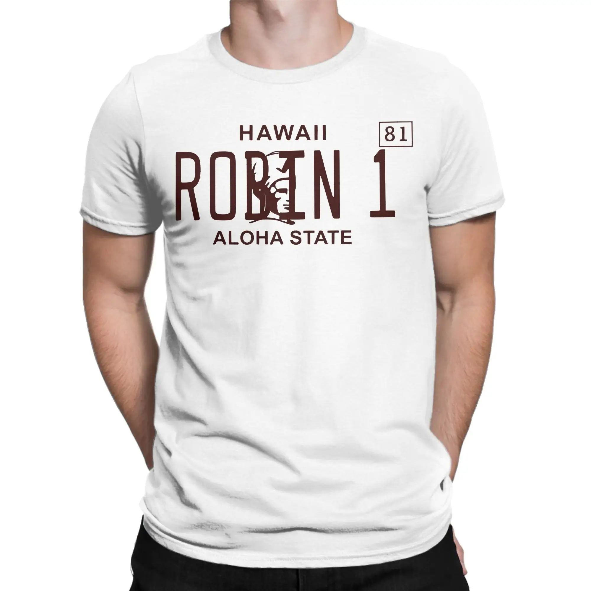 Magnum PI Robin 1 100 Cotton T Shirt For Men's Summer  Vintage T Shirts Round Neck Leisure Tees Oversized Design Clothes