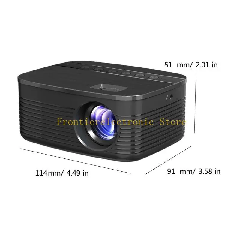 G8DB T11 Projector Multimedia Player 1080P Remote Home Theaters Projection