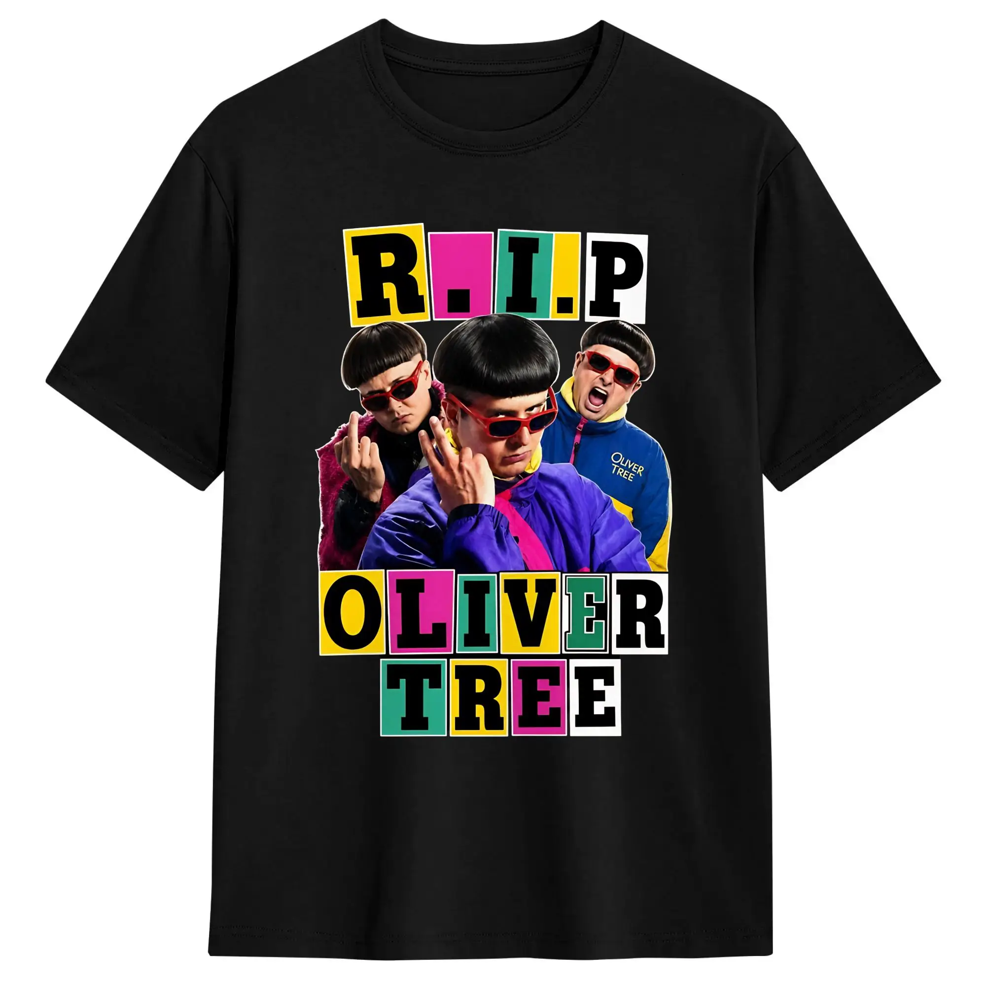 Oliver Tree Rest In Peace 1993 to 2026 Cotton T-Shirt For Man Summer  Vintage T Shirts Trendy Cool Tee Shirt Oversized Clothing