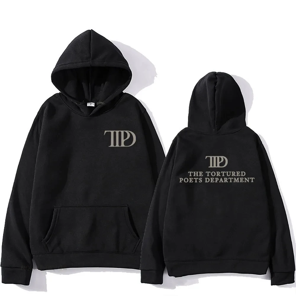 TTPD The Tortured Poets Department Hoodies 2024 New Album Graphic Printing Sweatshirts Comfortable Fleece Men/Women Sudaderas