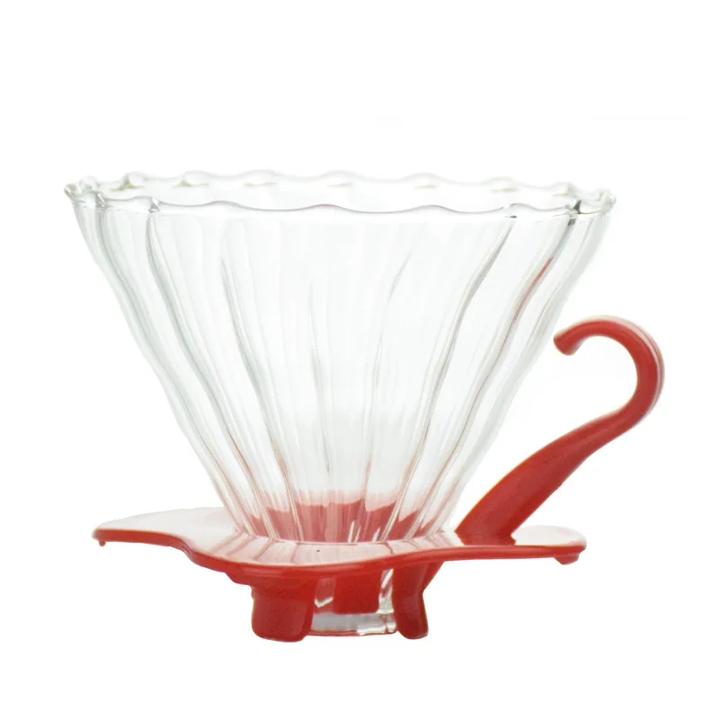 

Household pour-over glass drip pot filter cup coffee brewing utensils