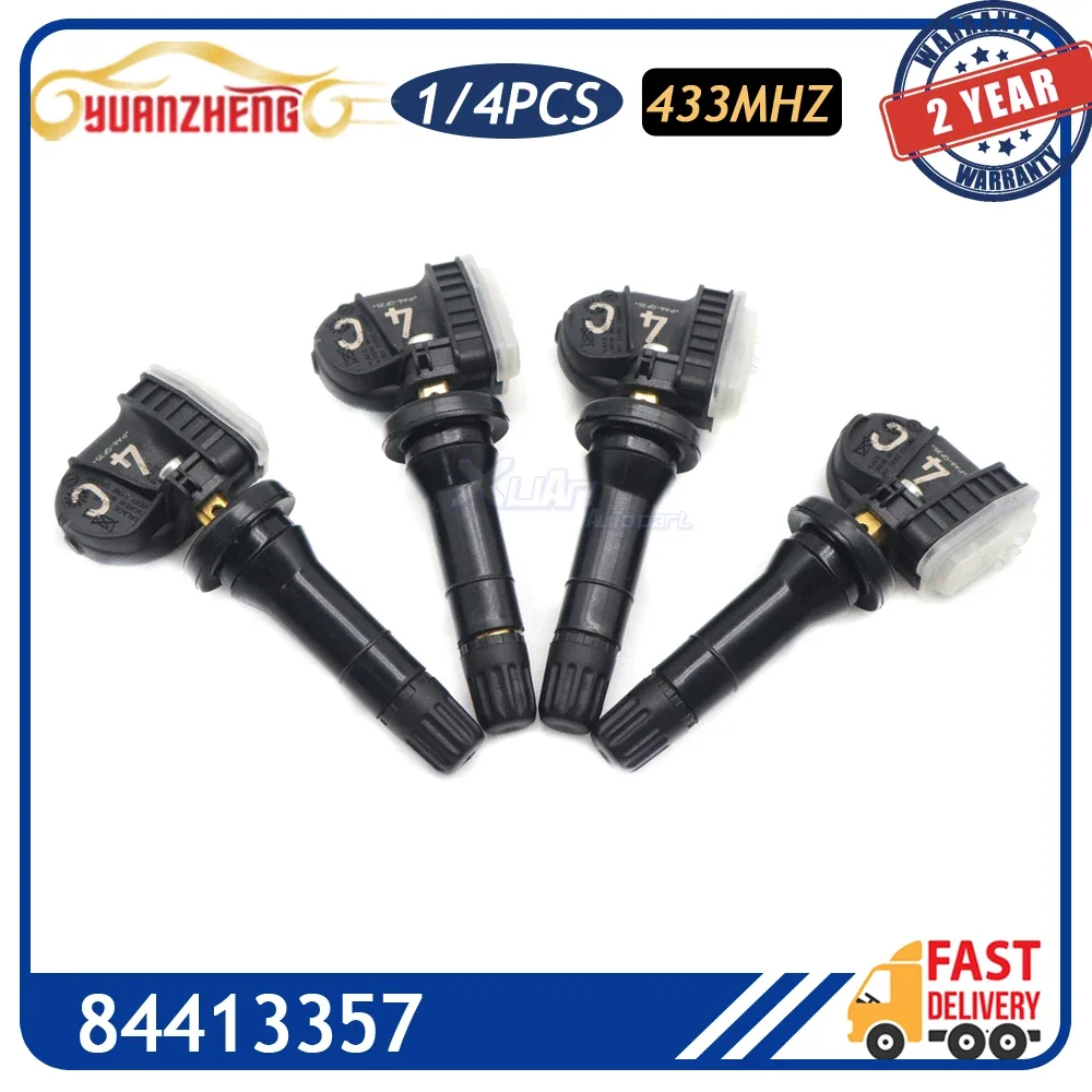 

Новый датчик контроля давления в шинах TPMS 84413357 для Buick анклава Cadillac XT4 Chevrolet Silverado GMC Yukon 433 МГц 19355193