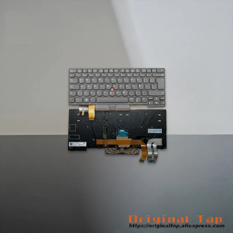 

Клавиатура с подсветкой LAS (латинская, испанская) для Lenovo Thinkpad E480 E485 E490 T480S T490 T495 P43S L480 L490 L380 L390 Yoga 01YP283 01YP