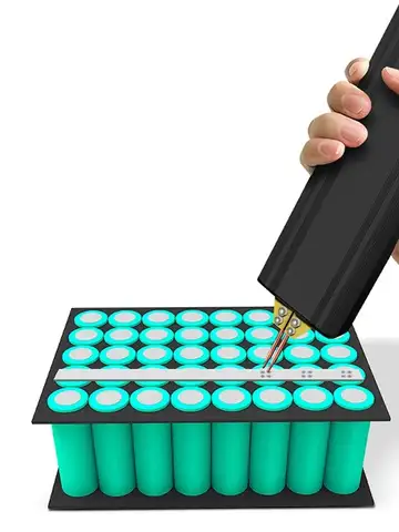 Handheld Battery Spot Welding Machine Portable 18650 Lithium Battery Nickel Sheet Nickel Strip Welding Aluminum Welding Head