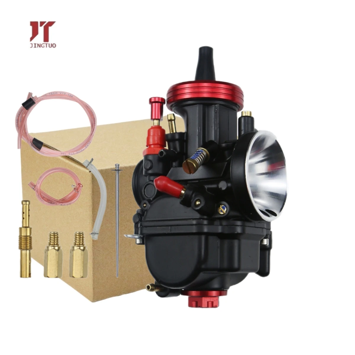 

CNC Material Black And Red PWK 24 26 28 30 32 34 MM Hon Da Mi Kuni Ya Maha Kei Hin Motorcycle Carburetor