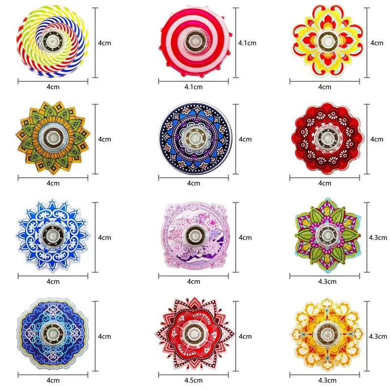 10 pezzi regalo novità idea creativa Fidget Spinner per bambini bomboniere Goodie Bag Stuffers premi in classe per ragazze ragazzi