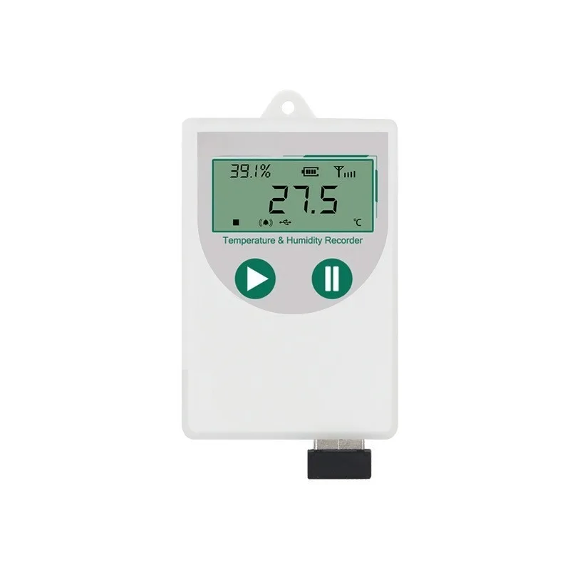 High-precision wireless temperature and humidity recorder, pharmacy remote monitoring temperature and humidity sensor