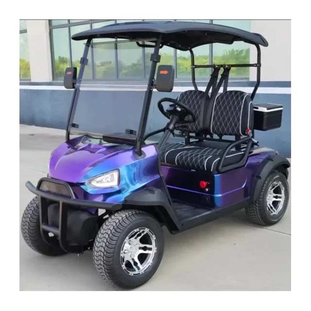 Aluminum Frame 4 Wheel Drive Off Road Customized Electric Golf Cart Hunting Electric Vehicle Hotel Airport Garden Club Car Buggy