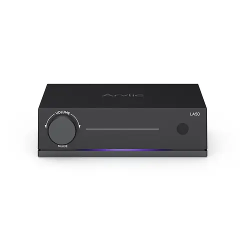 Arylic LA50 WiFi Bluetooth Streaming Amplifier 50W X2 HiFi Stereo Amp with AirPlay 2 Google Cast HDMI ARC USB DAC Subwoofer Out