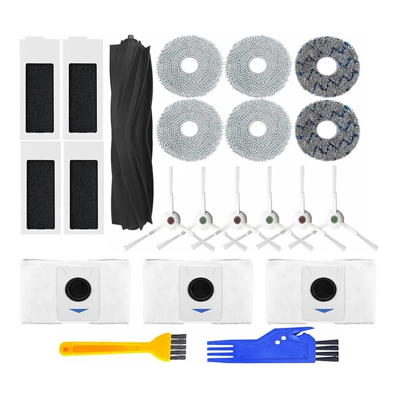 แปรงลูกกลิ้งหลักสำหรับ T20 Ecovacs deebot T20 max/ T20 Pro หุ่นยนต์ดูดฝุ่นอุปกรณ์เสริมอะไหล่ใช้ได้กับ Ecovacs deebot